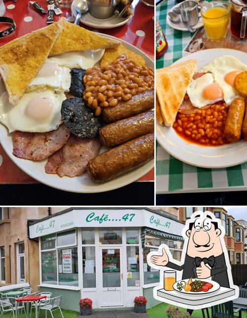 Cafe 47 breakfast plates