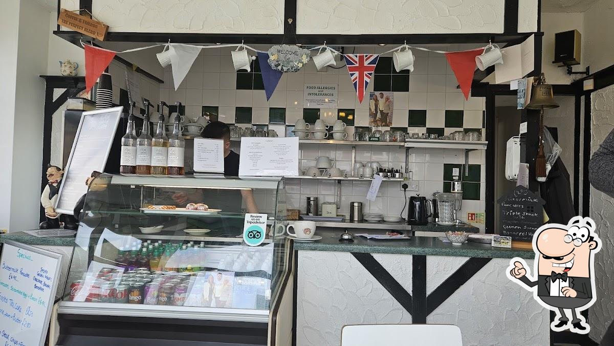 Cafe 47 counter and interior